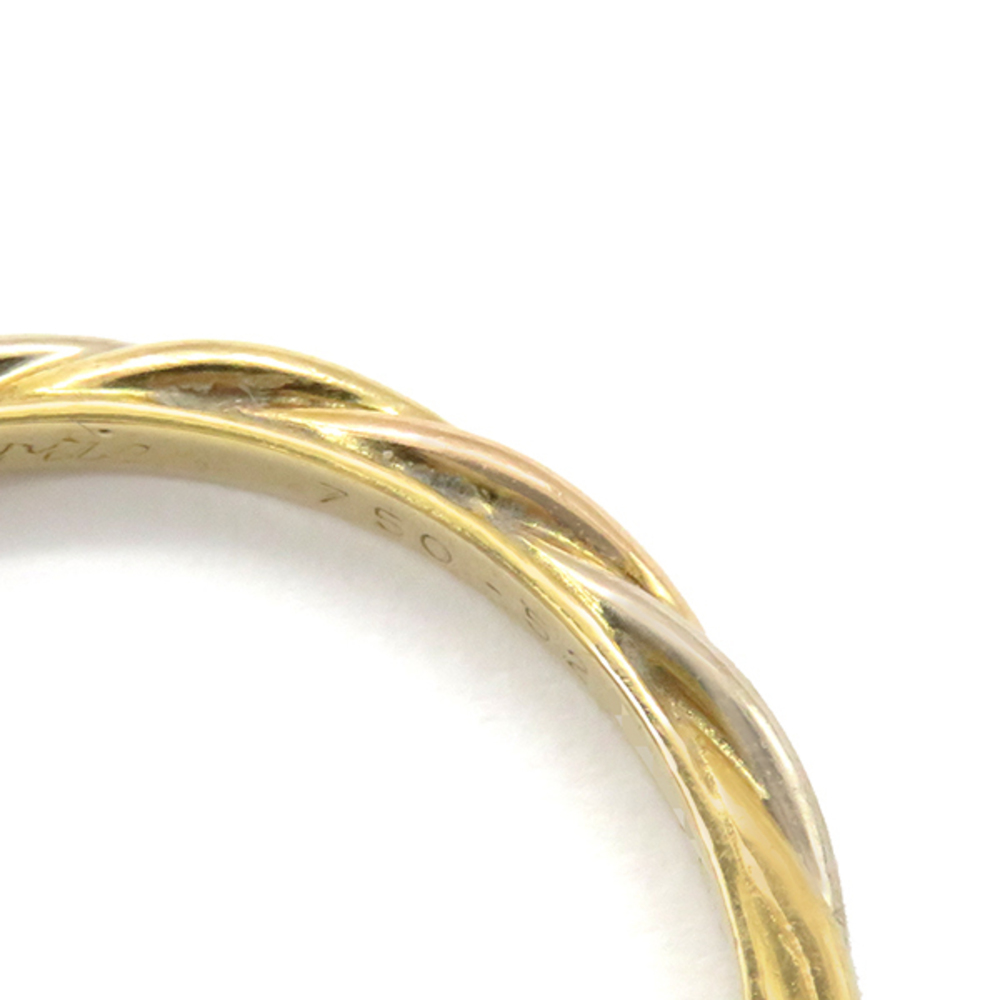 Cartier Ruby Three Colors Twisted Ring White Pink… - image 6